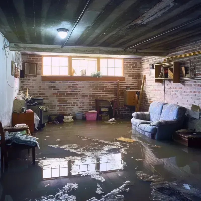 Flooded Basement Cleanup in Williamstown, VT